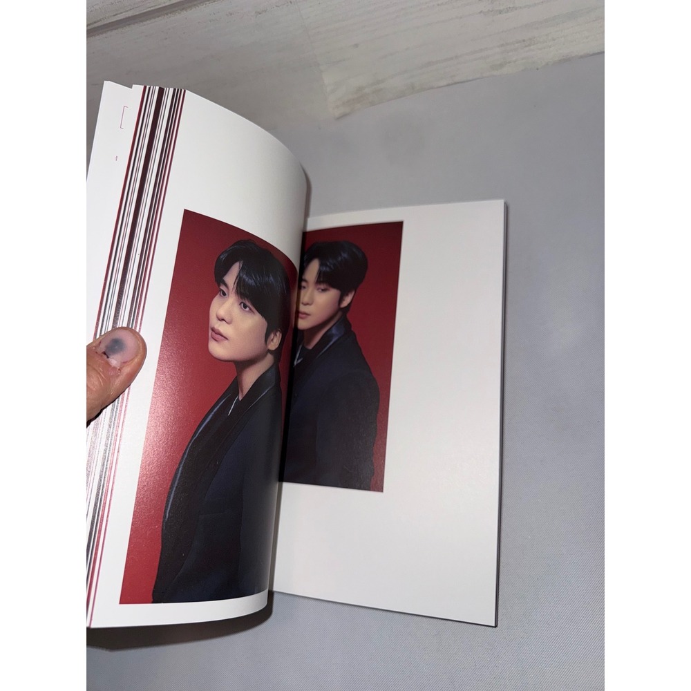 ATEEZ Golden Hour Part 1 10th Mini Album‎ Photobook Red Metallic Foil Official - Picture 6 of 6
